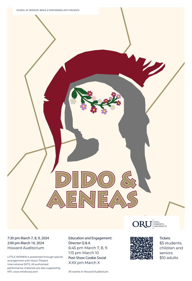 Dido & Aeneas opera poster